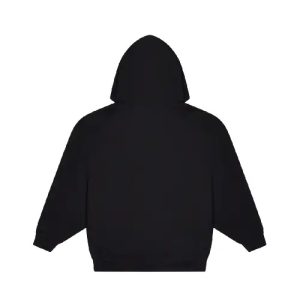 Black Carsicko Rock Wash Hoodie